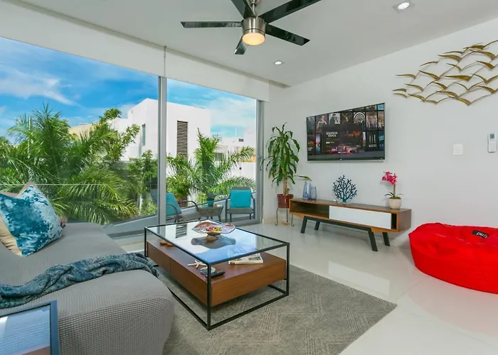 Moderno Departamento Cerca De La Playa Y La 5 Ave *