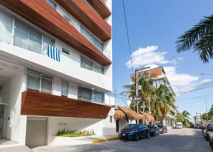 Moderno Departamento Cerca De La Playa Y La 5 Ave Playa del Carmen