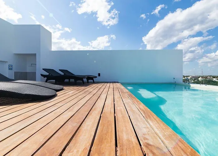 Apartament Moderno Departamento Cerca De La Playa Y La 5 Ave